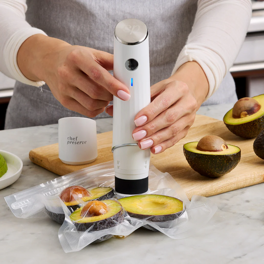 Preserve Food 5× Longer — Compact Vacuum Sealer